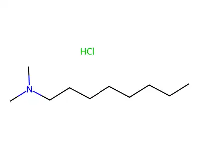 N,N-Dimethyl-1-octylamine hydrochloride structure