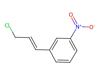 1-(3-Chloro-propenyl)-3-nitro-benzene structure