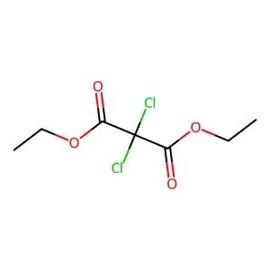 Diethyl dichloromalonate structure