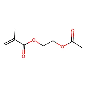 2-Acetoxyethyl methacrylate structure
