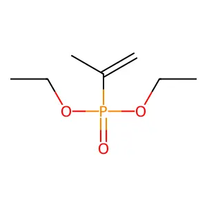 Diethyl isopropenylphosphonate structure