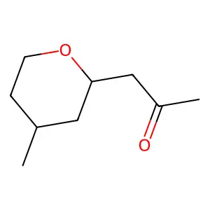 2-Propanone, 1-(tetrahydro-4-methyl-2H-pyran-2-yl)- structure