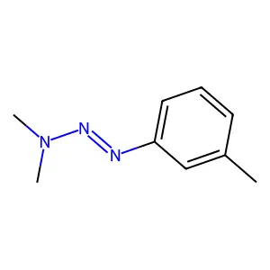 3,3-Dimethyl-1-(3-methylphenyl)-1-triazene structure