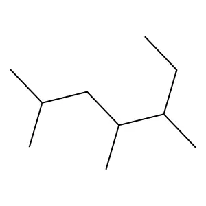 2,4,5-Trimethylheptane structure