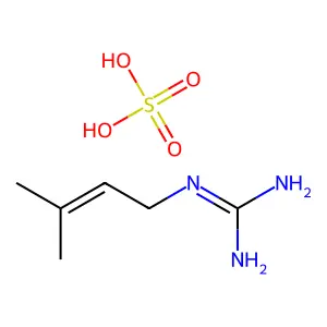 Galegine sulfate structure