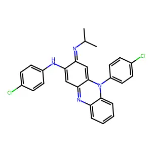 Clofazimine structure