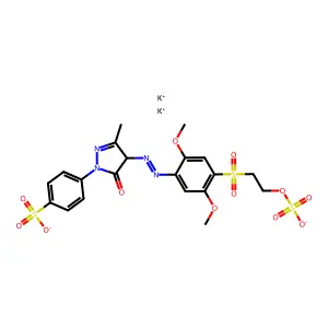 Reactive yellow 17 structure