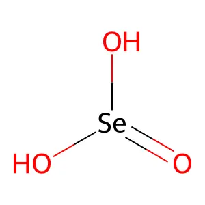 Selenious acid Se-75 structure