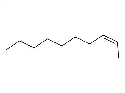 trans-2-Decene structure