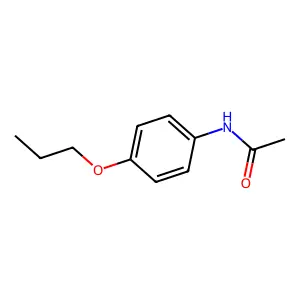 N-(4-Propoxyphenyl)acetamide structure