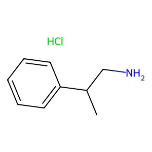 2-Phenylpropylamine hydrochloride structure