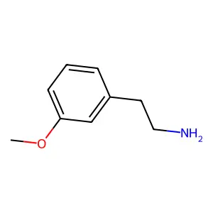 3-Methoxyphenethylamine structure