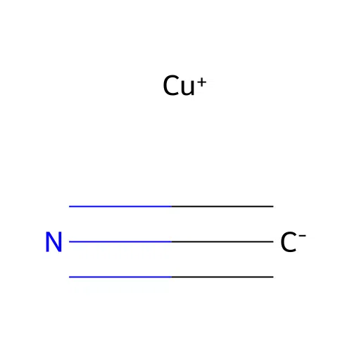 Copper monocyanide structure