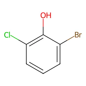 Phenol, 2-bromo-6-chloro- structure