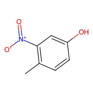 3-Nitro-p-cresol structure