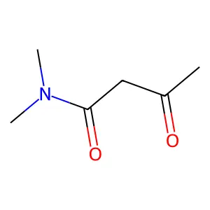 Dimethylacetoacetamide structure