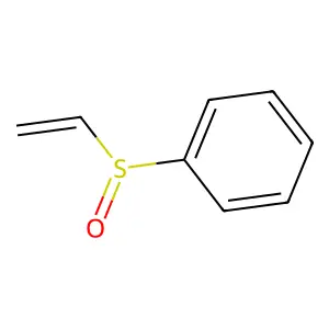 Phenyl vinyl sulphoxide structure