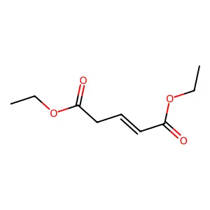 1,5-Diethyl pent-2-enedioate structure