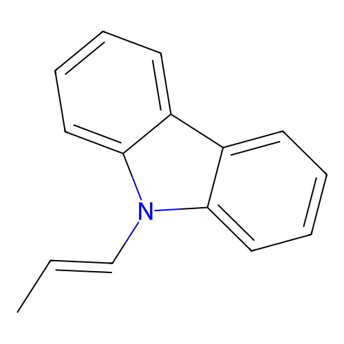9-[(1E)-prop-1-en-1-yl]-9H-carbazole structure