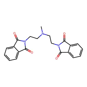 Methylamine, bis(beta-(phthalimido)ethyl)- structure