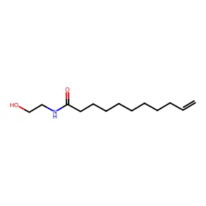 Undecylenic acid monoethanolamide structure