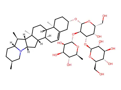 Solanine structure