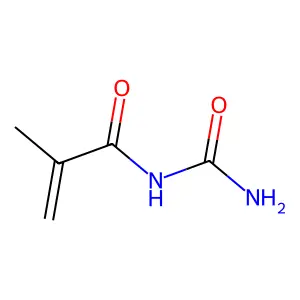 N-(Aminocarbonyl)methacrylamide structure