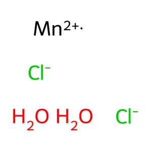 Manganese dichloride dihydrate structure