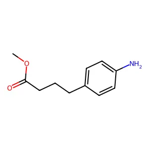 Methyl 4-aminobenzenebutanoate structure