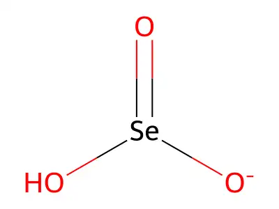 Selenite, hydrogen structure
