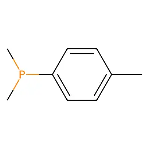Dimethyl-p-tolylphosphine structure