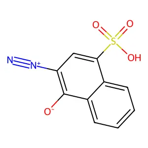 1,2-Naphthoquinone-2-diazide-4-sulfonic acid structure