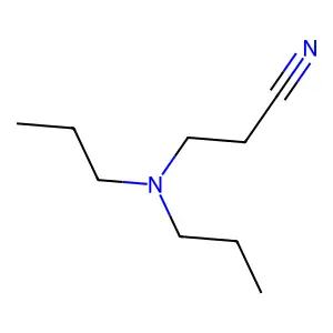 3-(Dipropylamino)propiononitrile structure