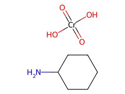 Chromic acid (H2CrO4), compd. with cyclohexanamine (1:1) structure