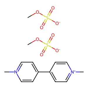 Paraquat dimetilsulfate structure