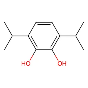 3,6-Bis(1-methylethyl)-1,2-benzenediol structure