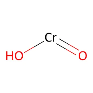 Chromium hydroxide oxide (Cr(OH)O) structure