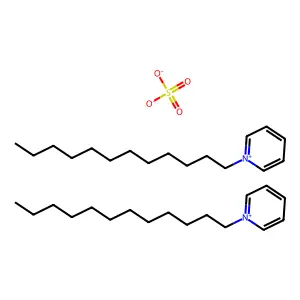 1-Dodecylpyridinium sulphate (2:1) structure