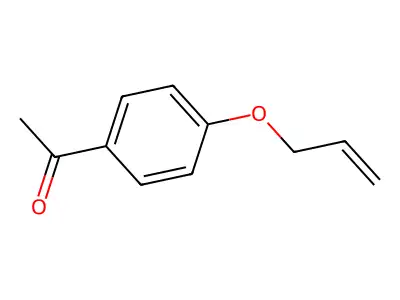 1-(4-(2-Propen-1-yloxy)phenyl)ethanone structure