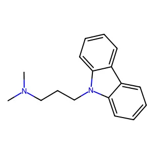 Carbazole, 9-(3-(dimethylamino)propyl)- structure
