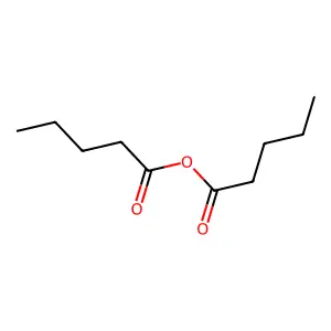 Valeric anhydride structure