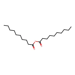 Decanoic anhydride structure