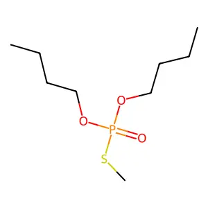 Di-iso-butyl thiolophosphate structure