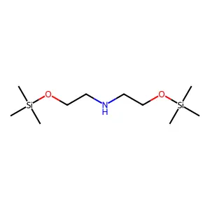 2-((Trimethylsilyl)oxy)-N-(2-((trimethylsilyl)oxy)ethyl)ethanamine structure