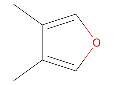 3,4-Dimethylfuran structure