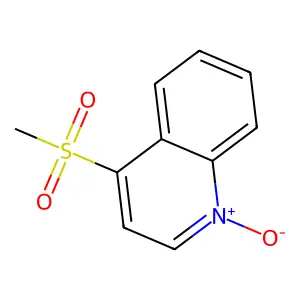 4-(Methylsulfonyl)quinoline 1-oxide structure