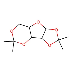 alpha-D-Xylofuranose, 1,2:3,5-bis-O-(1-methylethylidene)- structure