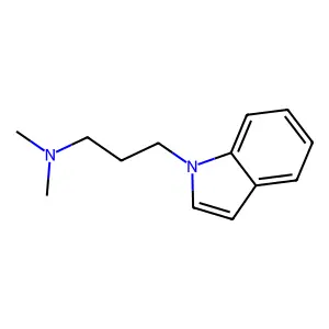 N,N-Dimethyl-1H-indole-1-propylamine structure