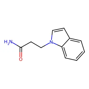 1H-indole-1-propionamide structure