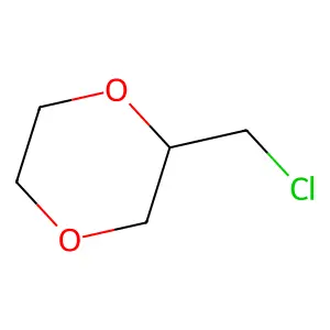 2-(Chloromethyl)-1,4-dioxane structure